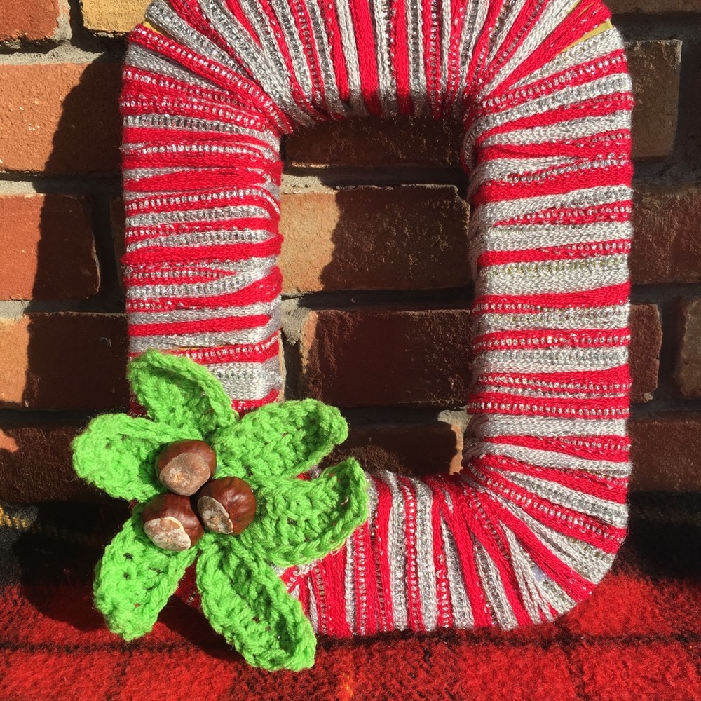 Ohio State Wreath